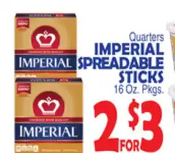 Bravo Supermarkets IMPERIAL SPREADABLE STICKS offer