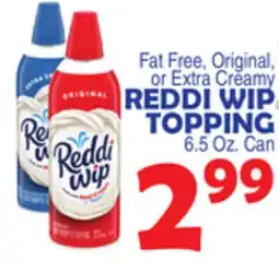Bravo Supermarkets REDDI WIP TOPPING offer
