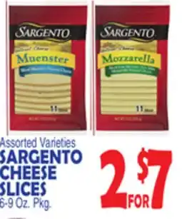 Bravo Supermarkets SARGENTO CHEESE SLICES offer