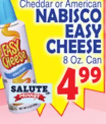 Bravo Supermarkets NABISCO EASY CHEESE offer