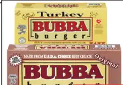 Bravo Supermarkets BUBBA BURGER BURGERS offer