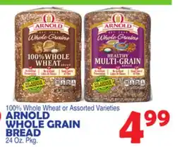 Bravo Supermarkets ARNOLD WHOLE GRAIN BREAD offer