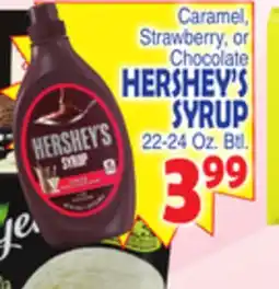 Bravo Supermarkets HERSHEY'S SYRUP offer