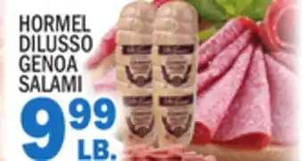 Bravo Supermarkets HORMEL DILUSSO GENOA SALAMI offer
