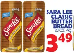 Bravo Supermarkets SARA LEE CLASSIC BUTTER BREAD offer