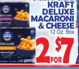 Bravo Supermarkets KRAFT DELUXE MACARONI & CHEESE offer