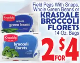 Bravo Supermarkets KRASDALE BROCCOLI FLORETS offer