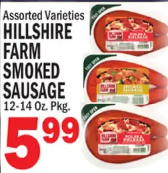 Bravo Supermarkets HILLSHIRE FARM SMOKED SAUSAGE offer
