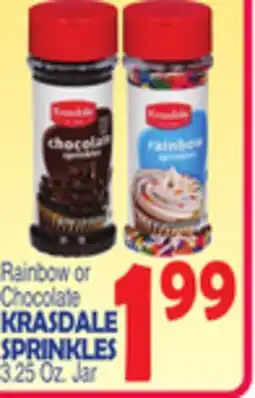 Bravo Supermarkets KRASDALE SPRINKLES offer