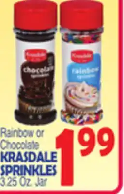 Bravo Supermarkets KRASDALE SPRINKLES offer