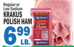 Bravo Supermarkets KRAKUS POLISH HAM offer