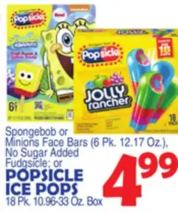 Bravo Supermarkets POPSICLE ICE POPS offer