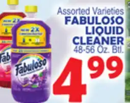 Bravo Supermarkets FABULOSO LIQUID CLEANER offer