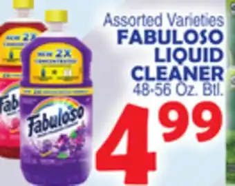 Bravo Supermarkets FABULOSO LIQUID CLEANER offer