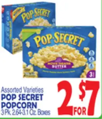 Bravo Supermarkets POP SECRET POPCORN offer