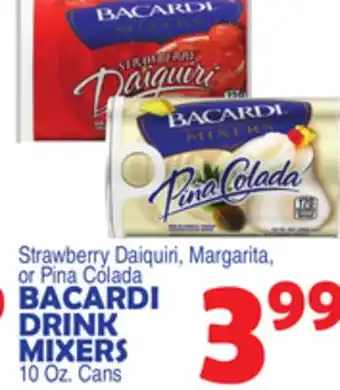 Bravo Supermarkets BACARDI DRINK MIXERS offer