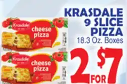 Bravo Supermarkets KRASDALE 9 SLICE PIZZA offer