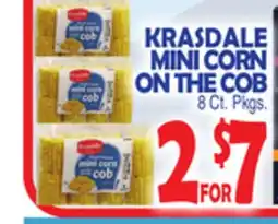 Bravo Supermarkets KRASDALE MINI CORN ON THE COB offer