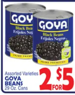 Bravo Supermarkets GOYA BEANS offer