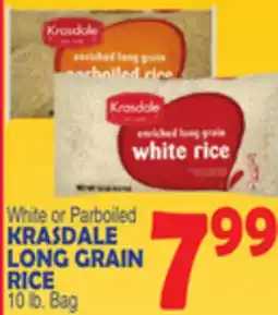 Bravo Supermarkets KRASDALE LONG GRAIN RICE offer