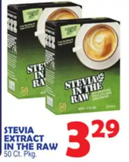 Bravo Supermarkets STEVIA EXTRACT IN THE RAW offer