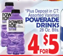 Bravo Supermarkets POWERADE DRINKS offer