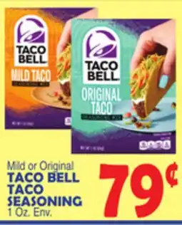 Bravo Supermarkets TACO BELL TACO SEASONING offer