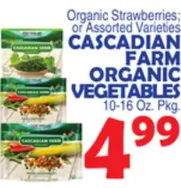 Bravo Supermarkets CASCADIAN FARM ORGANIC VEGETABLES offer