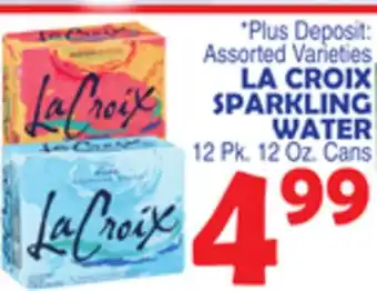 Bravo Supermarkets LA CROIX SPARKLING WATER offer