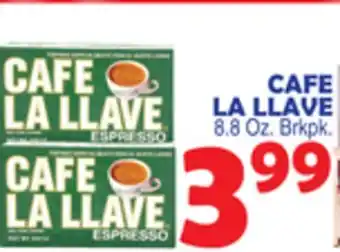 Bravo Supermarkets CAFE LA LLAVE offer