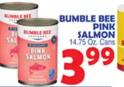 Bravo Supermarkets BUMBLE BEE PINK SALMON offer