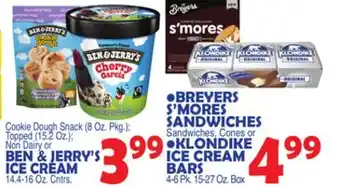 Bravo Supermarkets BEN & JERRY'S ICE CREAM offer