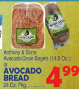 Bravo Supermarkets AVOCADO BREAD, 24 Oz. Pkg offer