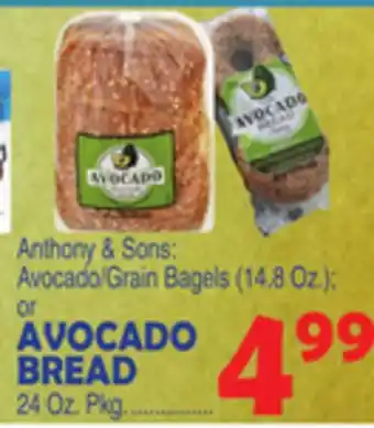 Bravo Supermarkets AVOCADO BREAD, 24 Oz. Pkg offer
