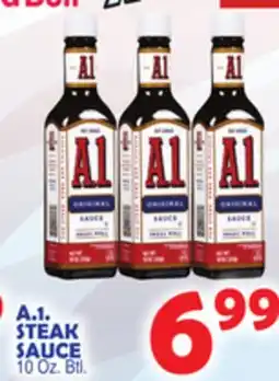 Bravo Supermarkets A.1. STEAK SAUCE offer