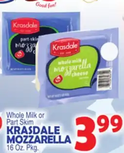 Bravo Supermarkets KRASDALE MOZZARELLA offer