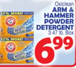 Bravo Supermarkets ARM & HAMMER POWDER DETERGENT offer