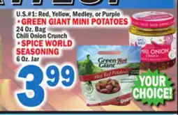 Bravo Supermarkets GREEN GIANT MINI POTATOES 24 offer