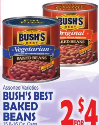 Bravo Supermarkets BUSH'S BEST BAKED BEANS offer