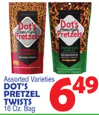 Bravo Supermarkets DOT'S PRETZEL TWISTS offer
