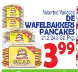 Bravo Supermarkets DE WAFELBAKKERS PANCAKES offer