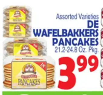 Bravo Supermarkets DE WAFELBAKKERS PANCAKES offer