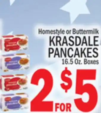 C Town KRASDALE PANCAKES offer