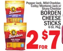 C Town BORDEN CHEESE STICKS offer
