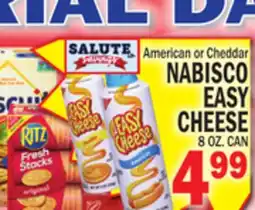C Town NABISCO EASY CHEESE offer