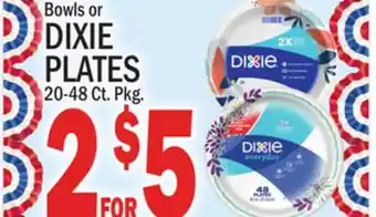 C Town DIXIE PLATES offer