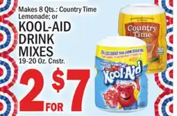 C Town KOOL-AID DRINK MIXES 19-20 Oz. Cnstr offer