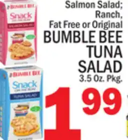 C Town BUMBLE BEE TUNA SALAD offer
