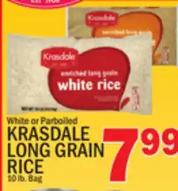C Town KRASDALE LONG GRAIN RICE offer