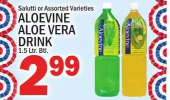 C Town ALOEVINE ALOE VERA DRINK offer
